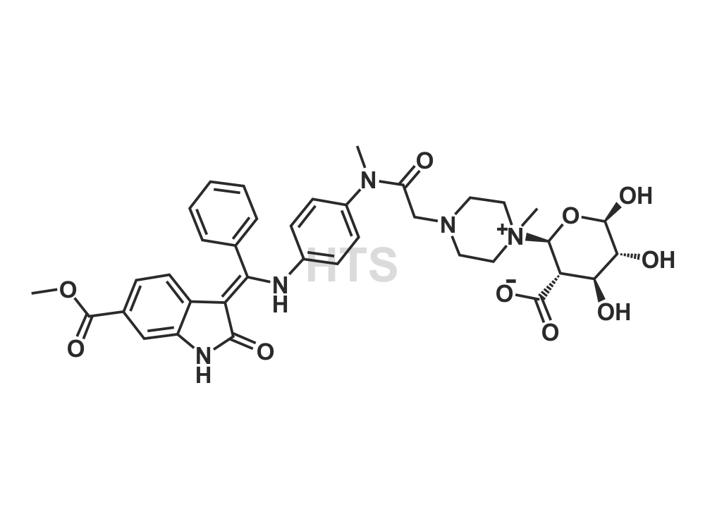 Nintedanib N-Glucuronide-2
